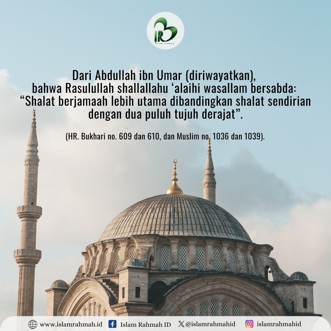Keutamaan Shalat Berjamaah Islam Rahmah